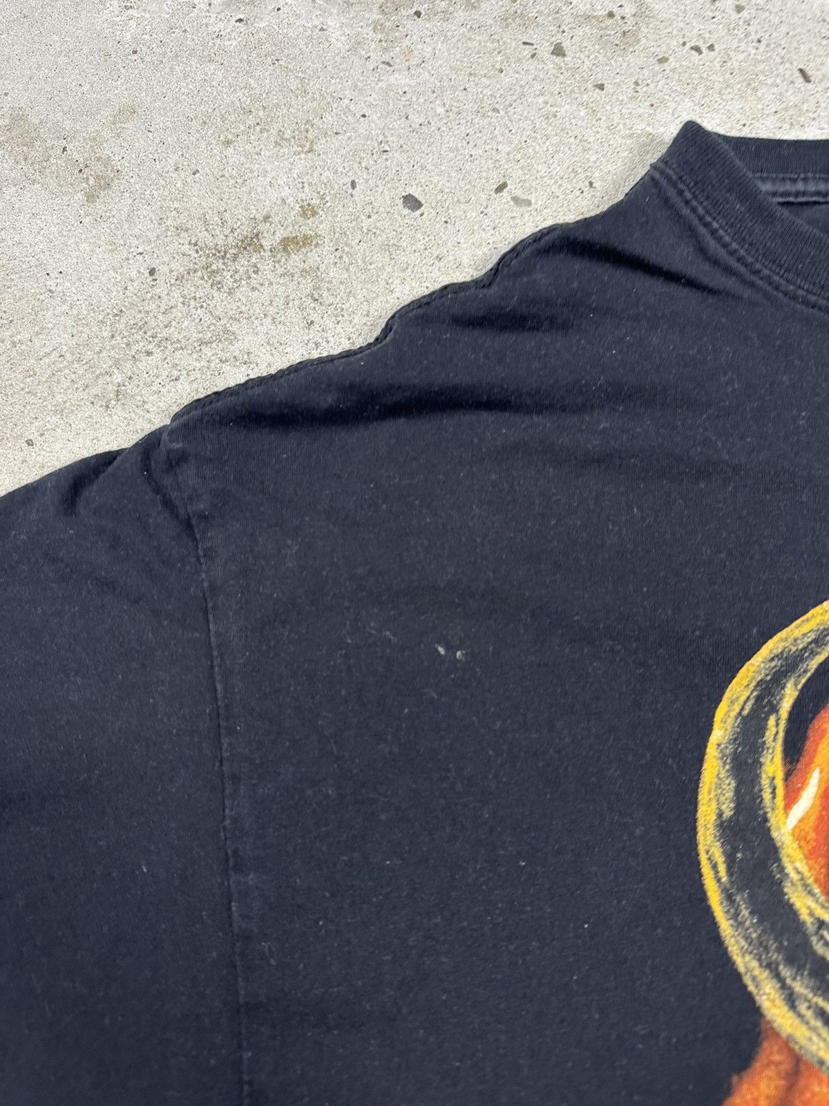 Harley Davidson Vintage Y2K Hell Skull Riders Flames Motorcycles Tee Size US XXL / EU 58 / 5 - 5 Thumbnail