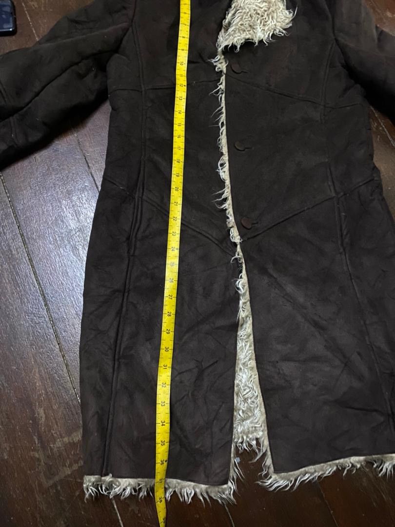 Designer × Morgan Homme Morgan homme sherpa suede trench coat Size US M / EU 48-50 / 2 - 14 Thumbnail