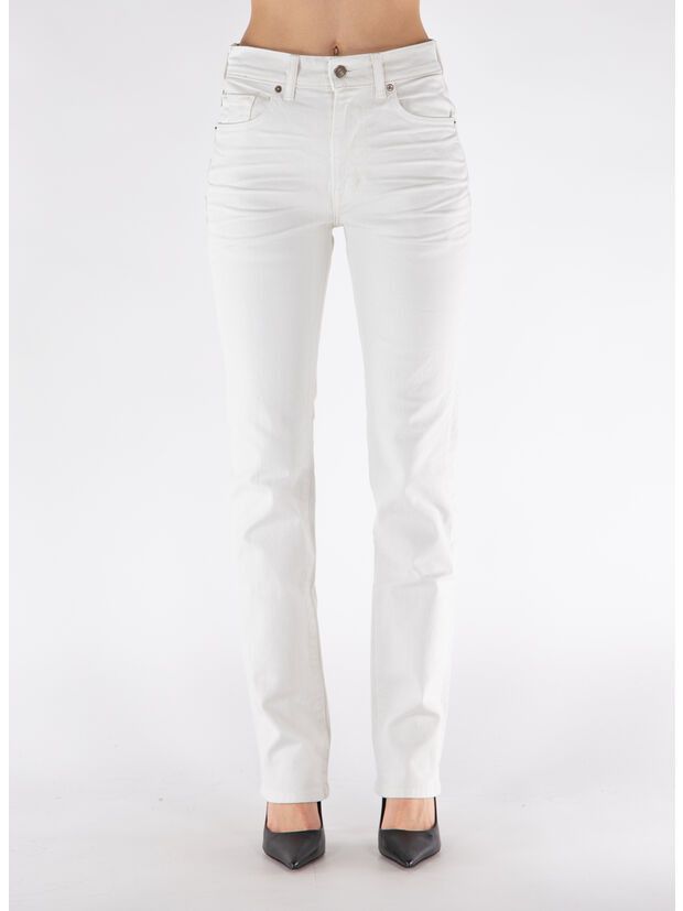 Tom Ford o1w1db10525 PAD114 Straigh Jeans in White Size 25" / US 0 / IT 36 - 1 Thumbnail