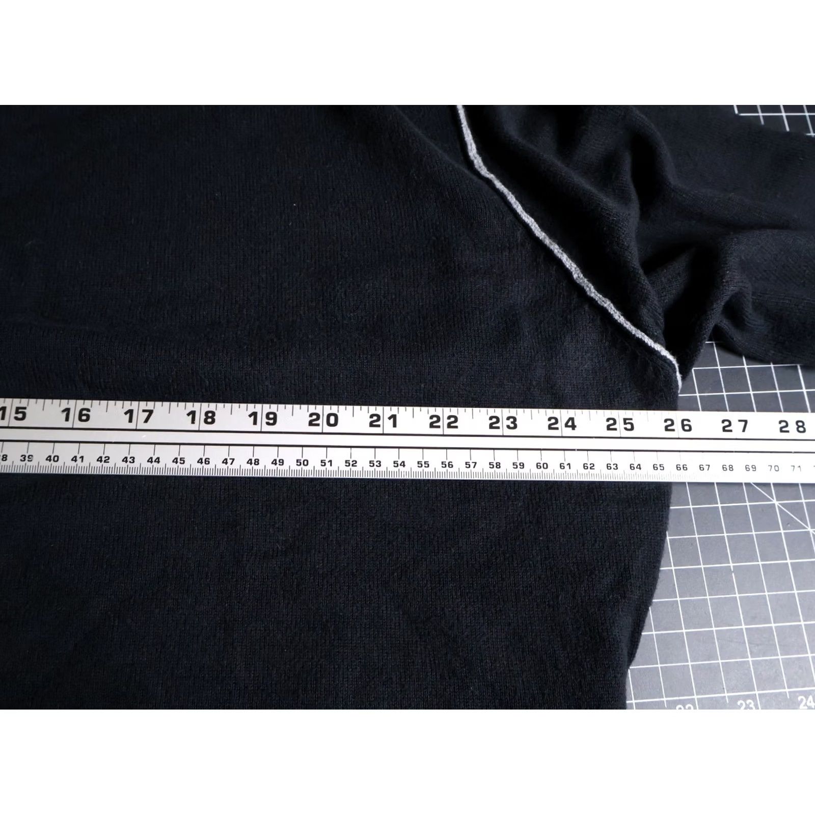 Carbon2Cobalt VINTAGE? No. Carbon2Cobalt Cashmere Cotton Henley Sweater Men's 2XL Black Mock Neck Size US XXL / EU 58 / 5 - 5 Thumbnail