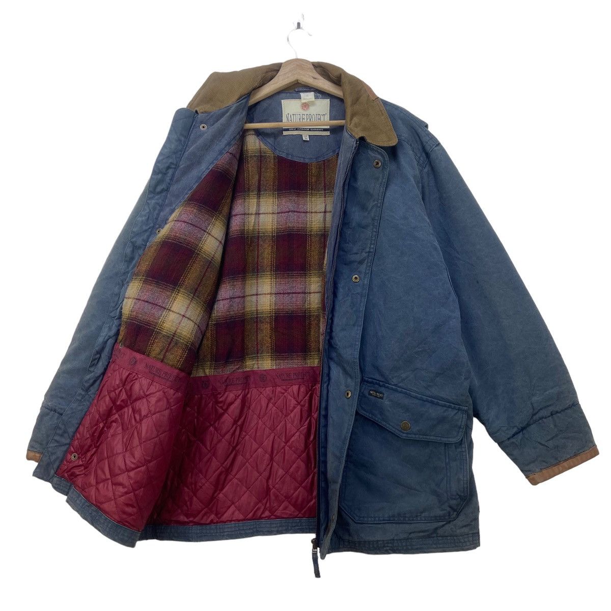 Japanese Brand Vintage Nature Project Land & Sea Duck Canvas Barn Jacket Size US L / EU 52-54 / 3 - 2 Thumbnail