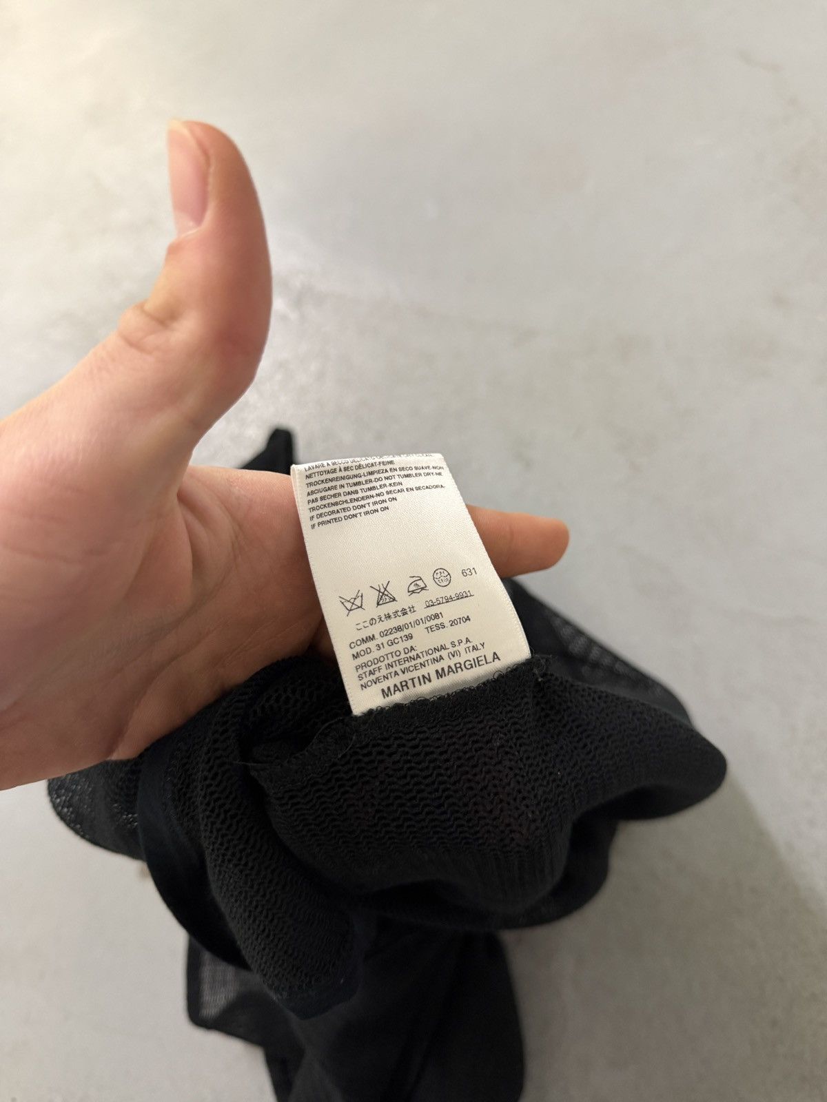 Maison Margiela Maison Margiela Sheer Asymmetric Mesh Dress Size S / US 4 / IT 40 - 12 Thumbnail