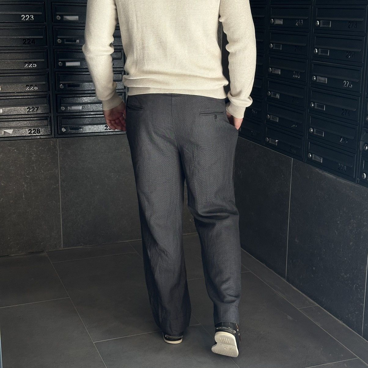 Aquascutum × Y/Project Luxury Aquascutum Trousers Pant Old Money 00s Y2K Size US 34 / EU 50 - 5 Thumbnail
