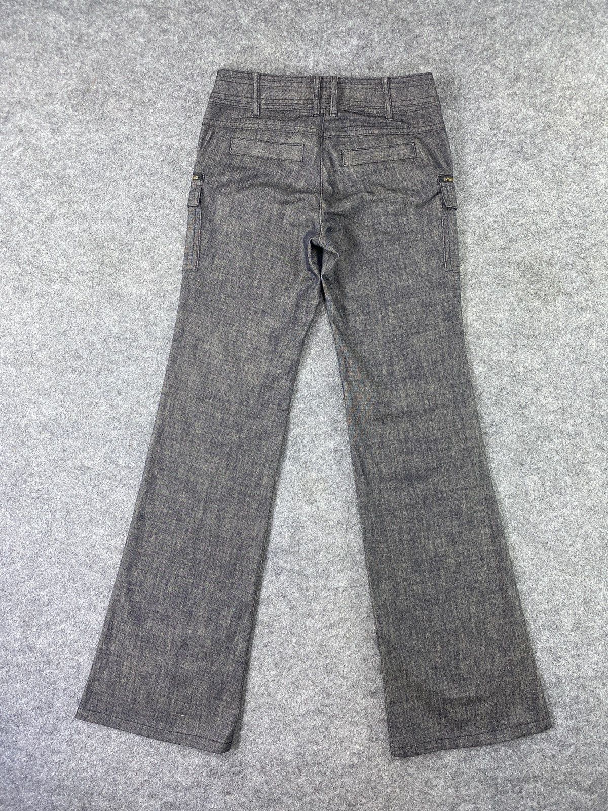 Japanese Brand × Johnbull Japanese Brand Multi Pocket Flare Pants - J1121 Size 26" / US 2 / IT 38 - 4 Thumbnail