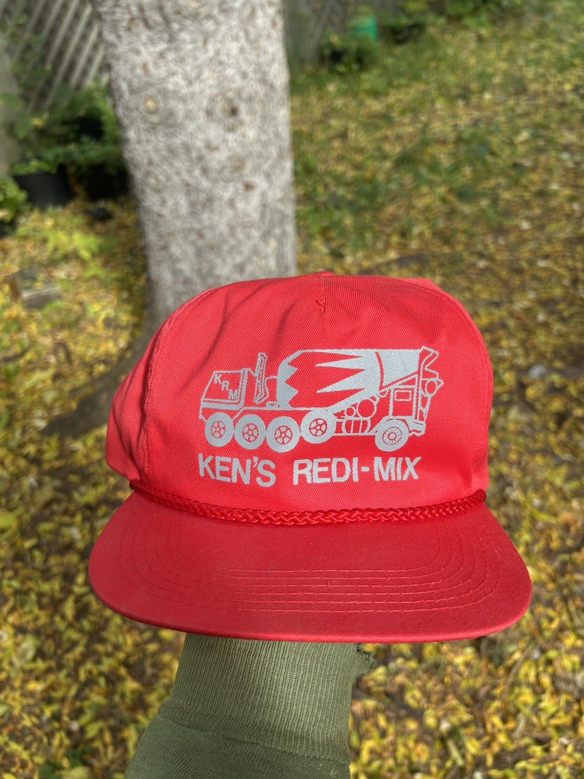 Vintage Vintage hat Ken’s redi mix concrete truck construction NOS Size ONE SIZE - 2 Thumbnail