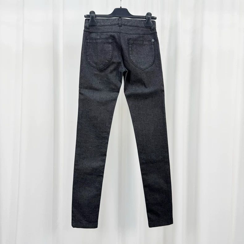 Dior Dior Black and gray spiked denim trousers Size 42" / US 20 - 2 Thumbnail