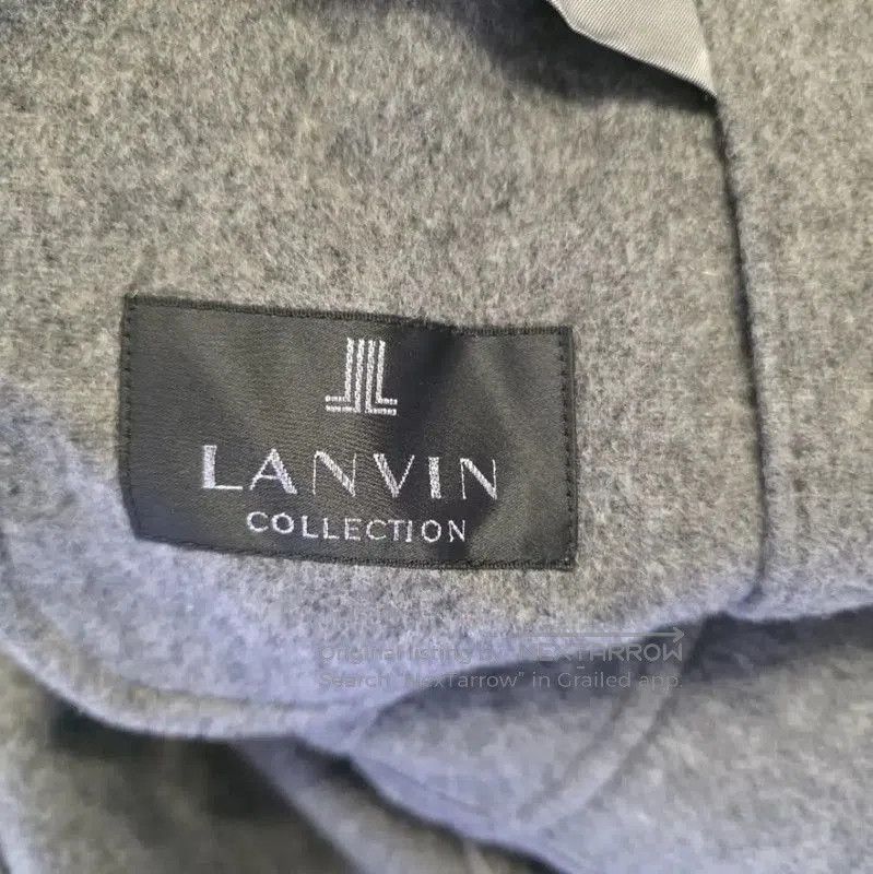Other Lanvin Men's Wool Coat in Gray . Size US XL / EU 56 / 4 - 7 Thumbnail