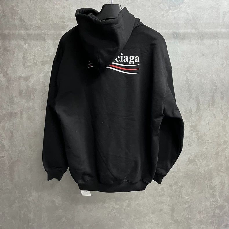 Balenciaga Balenciaga Black Logo Hoodie by Balenciaga-2506 Size US XS / EU 42 / 0 - 5 Thumbnail