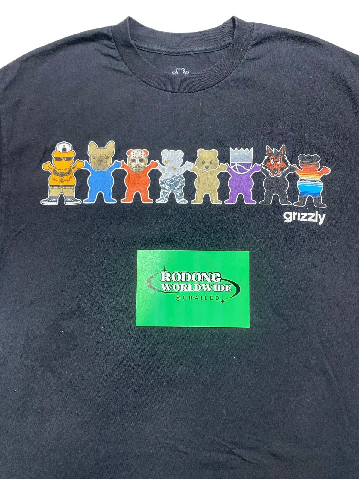Vintage VINTAGE STREETWEAR GRIZZLY GRIPTAPE SMALL BEAR GRAPHICS TEE Size US M / EU 48-50 / 2 - 2 Thumbnail