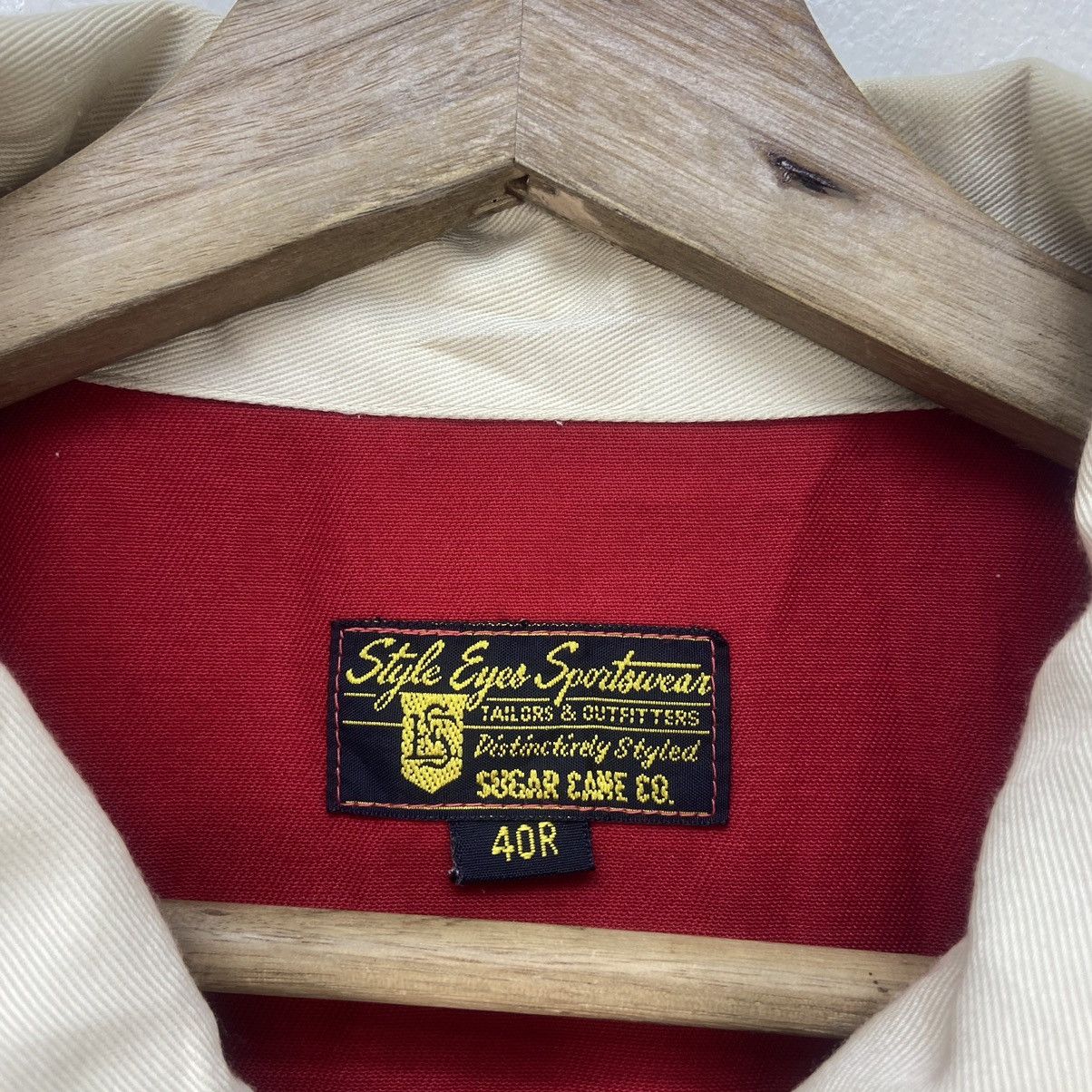 Sugar Cane Vintage Style Eyes Sportswear Sugar Cane Co. Jacket Size US M / EU 48-50 / 2 - 21 Thumbnail