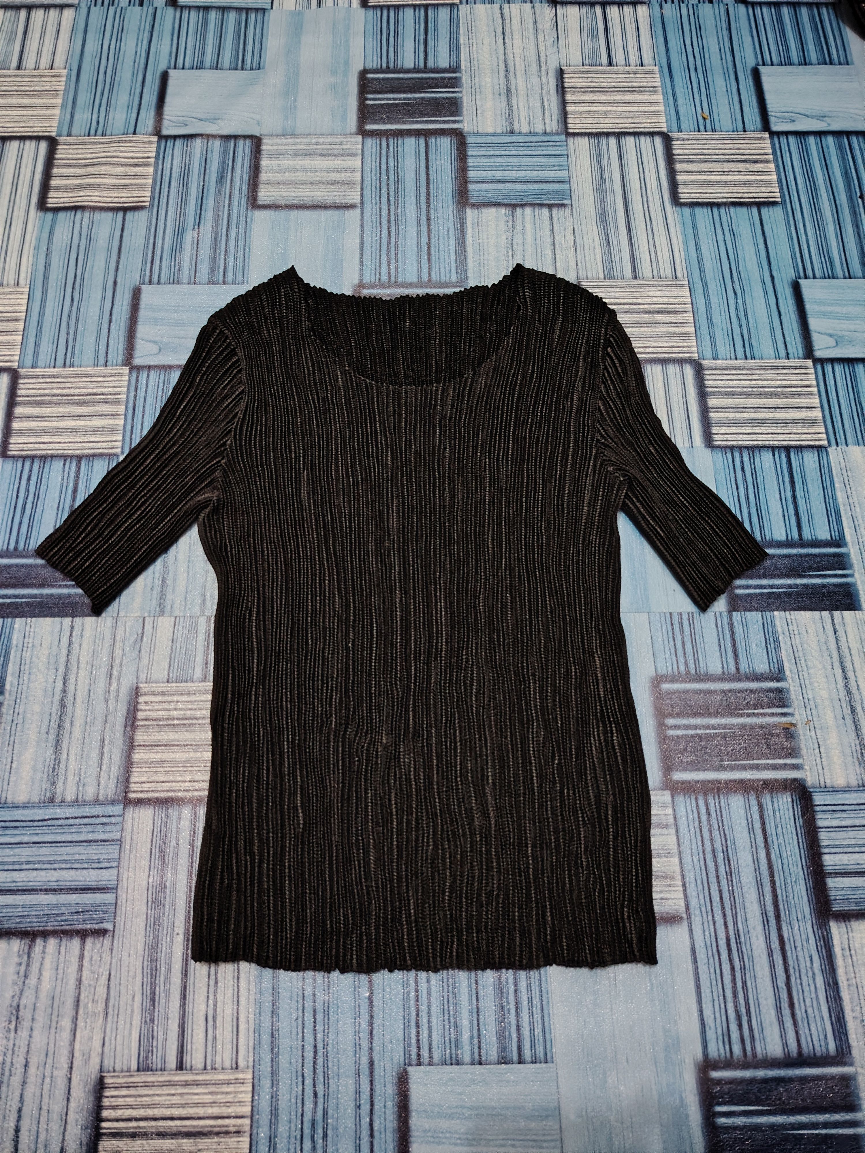 Issey Miyake × Japanese Brand × Pleats Please Issey Miyake Japanese SPECCHIO Pleats Please design issey miyake top Size XS / US 0-2 / IT 36-38 - 16 Thumbnail