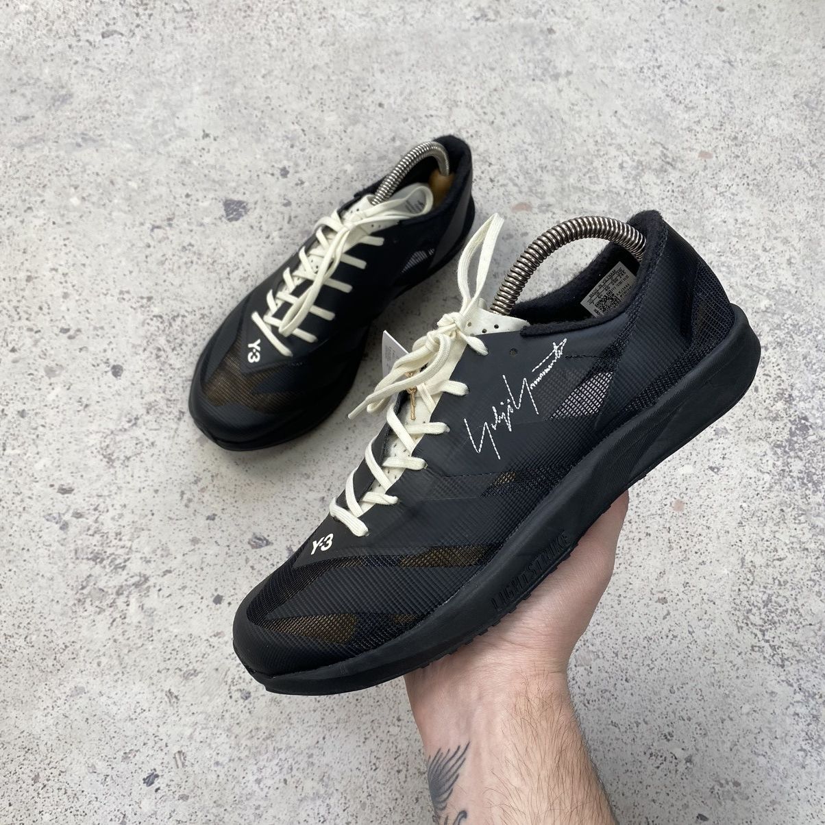 Y-3 Y-3 Yohji Yamamoto x Adidas Adizero RC6 Black - KJ3444 Size US 7 / EU 40 - 4 Thumbnail