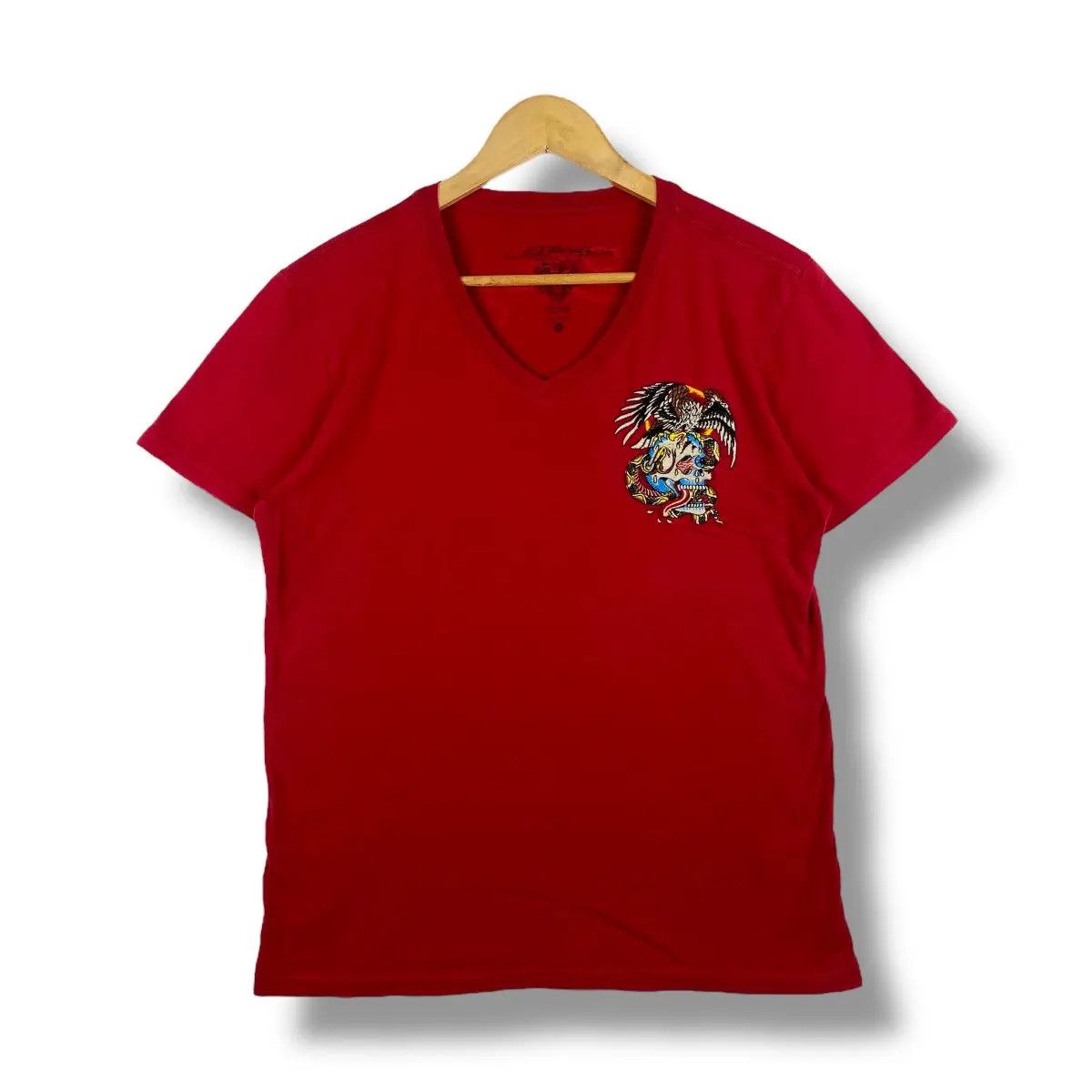 Christian Audigier × Ed Hardy ED HARDY By Christian Audigier Embroidery Tattoo Graphic Size M / US 6-8 / IT 42-44 - 1 Thumbnail