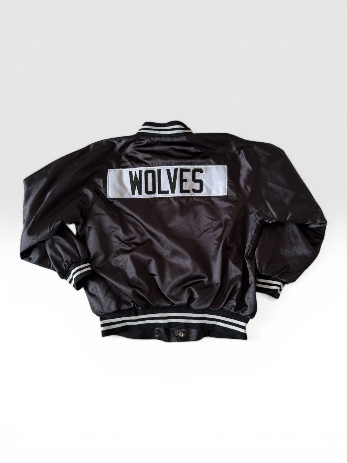 Darc Sport *RARE* OG DARC SPORT WOLVES BODYBUILDING FITNESS BOMBER Size US L / EU 52-54 / 3 - 17 Thumbnail