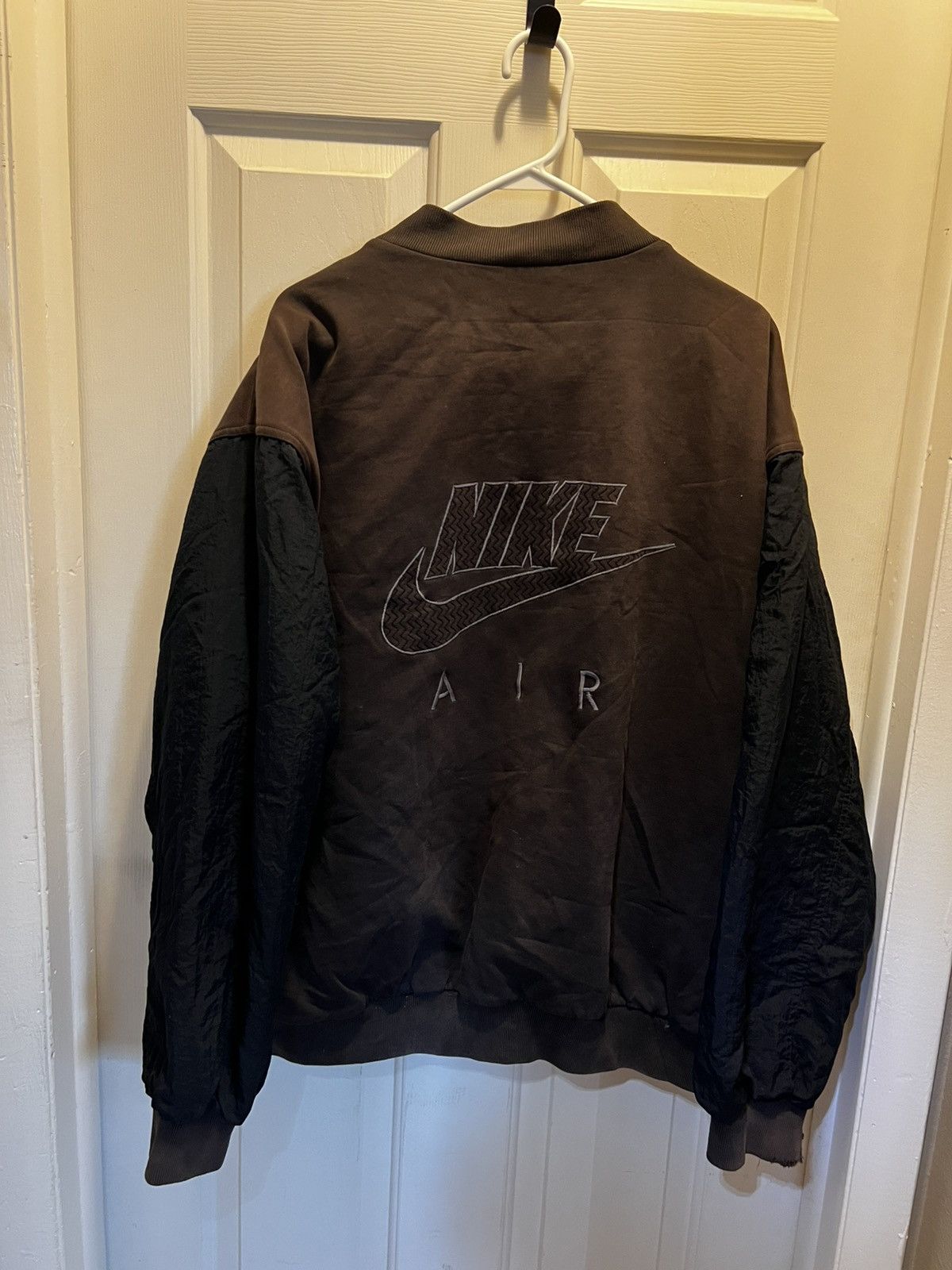 Nike Vintage Nike Air bomber jacket, dark purple, black Size US XL / EU 56 / 4 - 2 Thumbnail