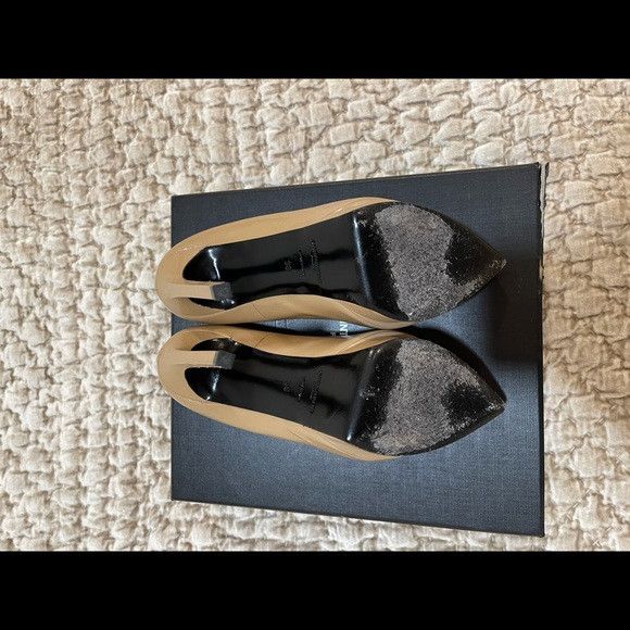 Yves Saint Laurent Saint Laurent YSL pumps vitello vernice heels Size US 8 / IT 38 - 4 Thumbnail
