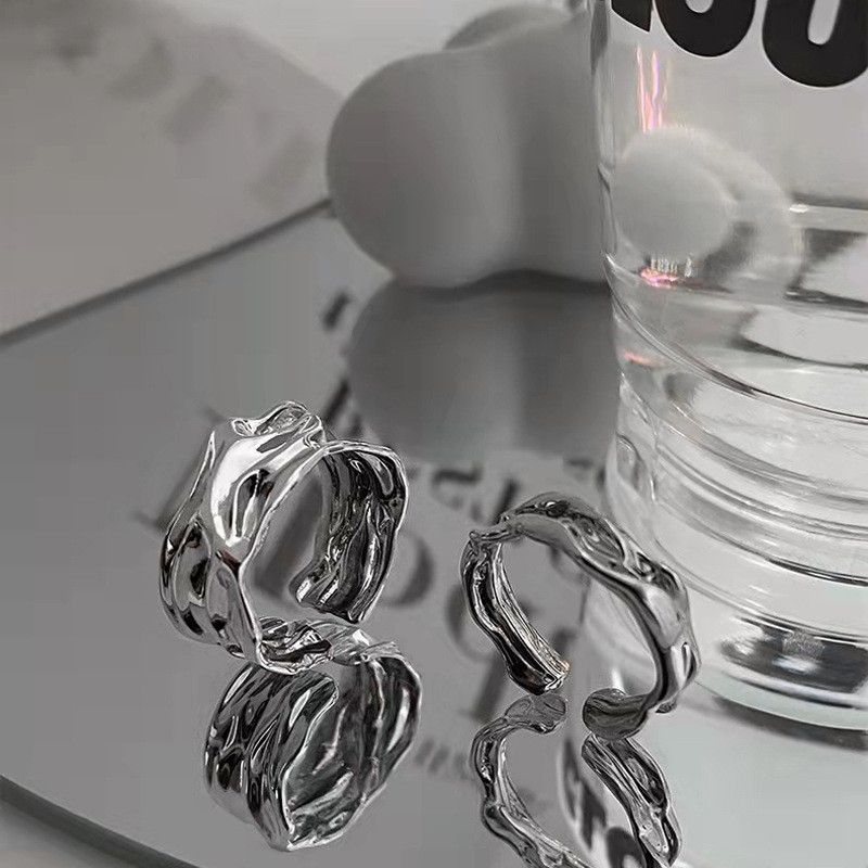 Jewelry Vibe Jewelry Rings Open Size Chrome Ring (Size 7-13) Size ONE SIZE - 3 Thumbnail