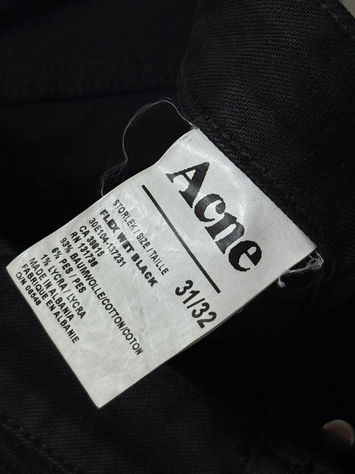 Acne Studios VINTAGE ACNE STUDIOS FLEX WET PANTS Size 31" - 11 Thumbnail
