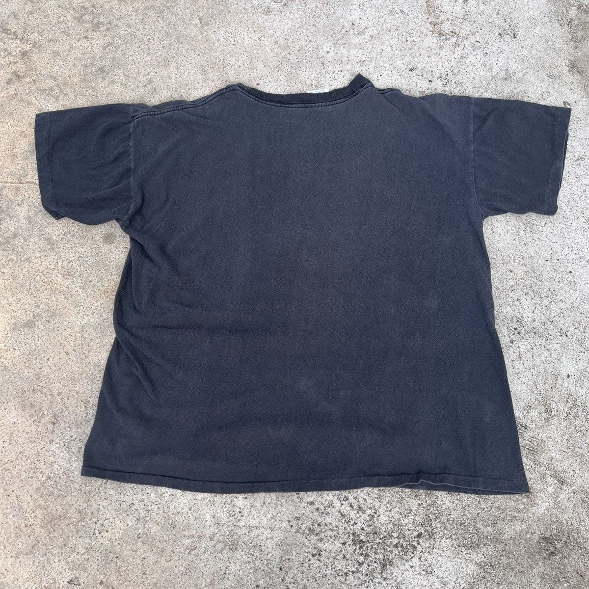 Vintage Vintage 90s Jagermeister Graphic Tee XL Thrashed Faded Size US XL / EU 56 / 4 - 9 Thumbnail