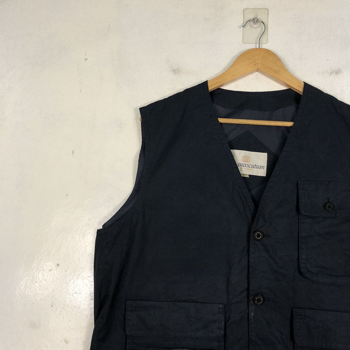 Aquascutum × Other Vintage Aquascutum Vest Jacket Size US M / EU 48-50 / 2 - 6 Thumbnail