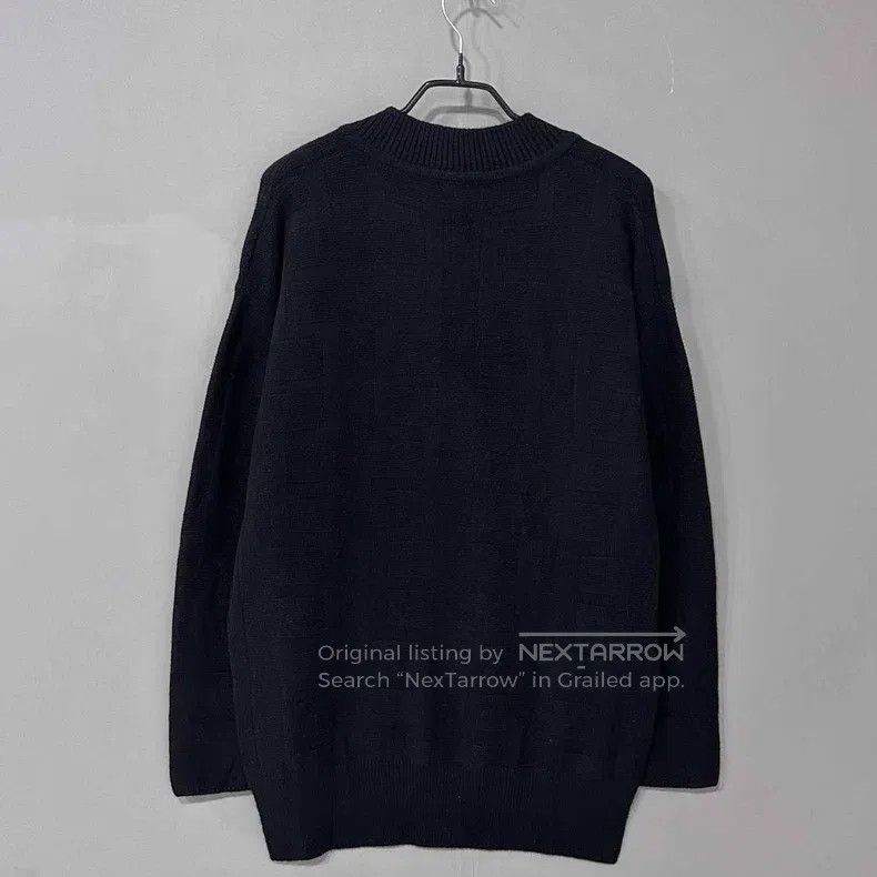 Hermes Hermes Black patterned wool sweater Size XXS / US 00 / IT 34 - 3 Thumbnail