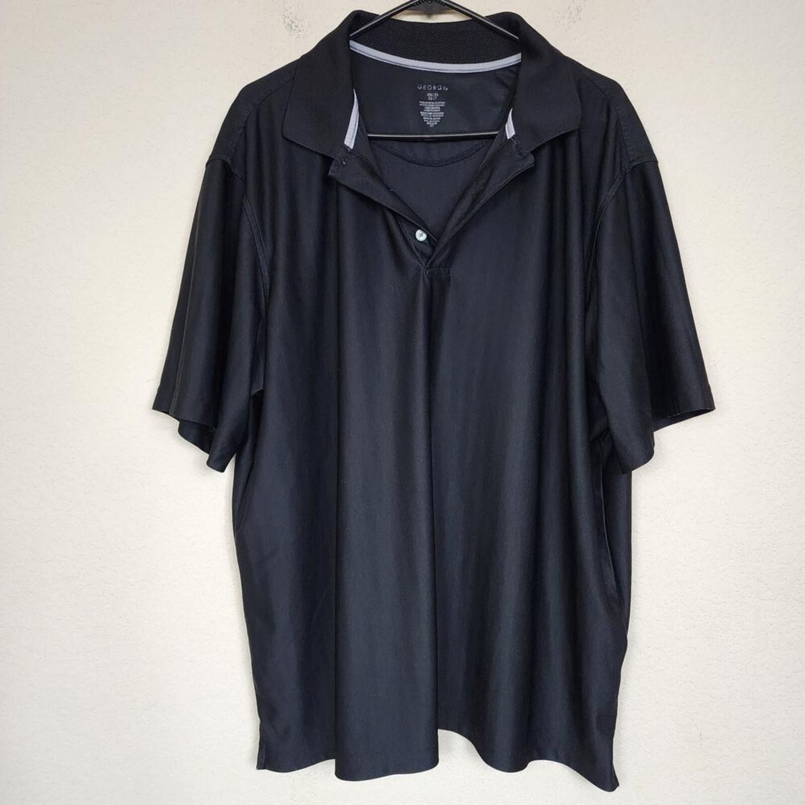 George Black 2XL Collared Polo Shirt Size US XXL / EU 58 / 5 - 1 Thumbnail