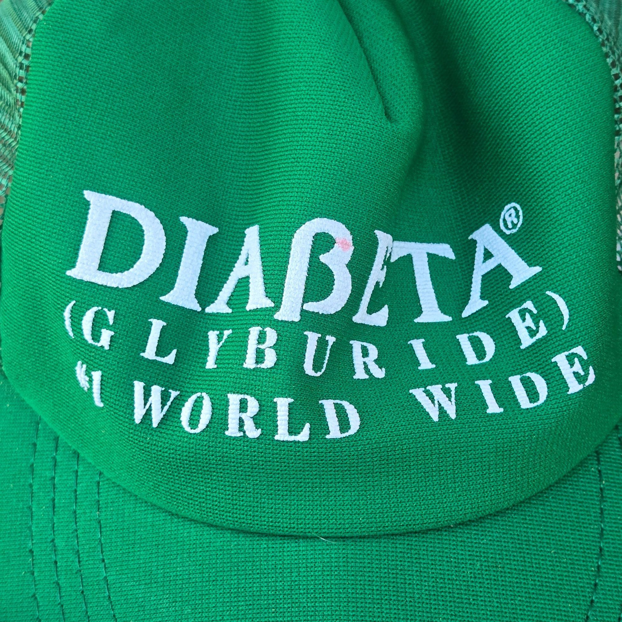 Other Diabeta Glyburide Green Trucker Hat Snapback Adjustable Cap Size ONE SIZE - 11 Thumbnail