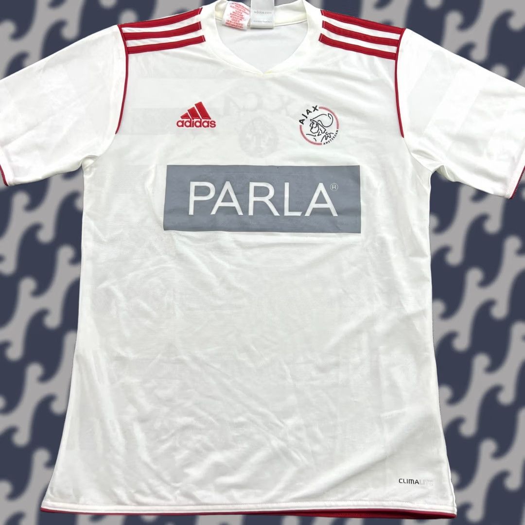 Adidas Ajax Amsterdam 2011 Training Drill Football Jersey Mens XS Adidas White Shirt Size US XS / EU 42 / 0 - 1 Thumbnail