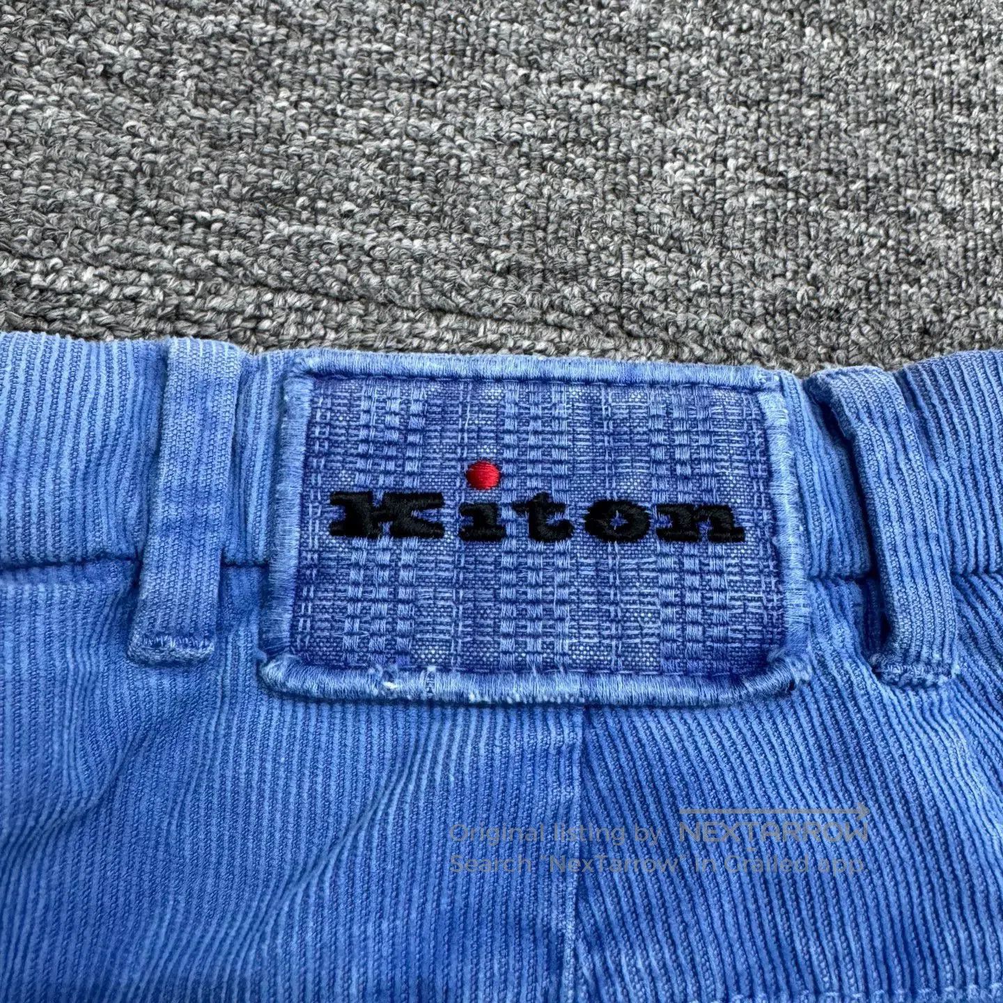 Kiton Kiton Corduroy Casual Pants. Size US 36 / EU 52 - 6 Thumbnail