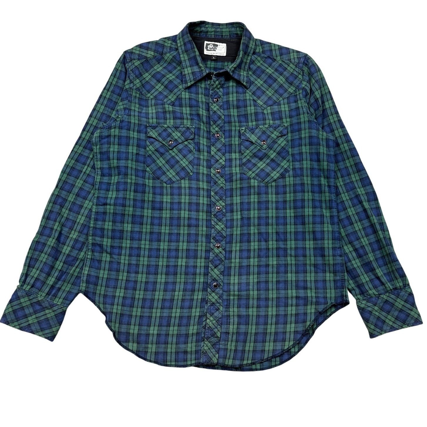 トップス NEPENTHES / cotton pullover check shirts NEPENTHES - NEPENTHES / cotton pullover check shirtsの通販