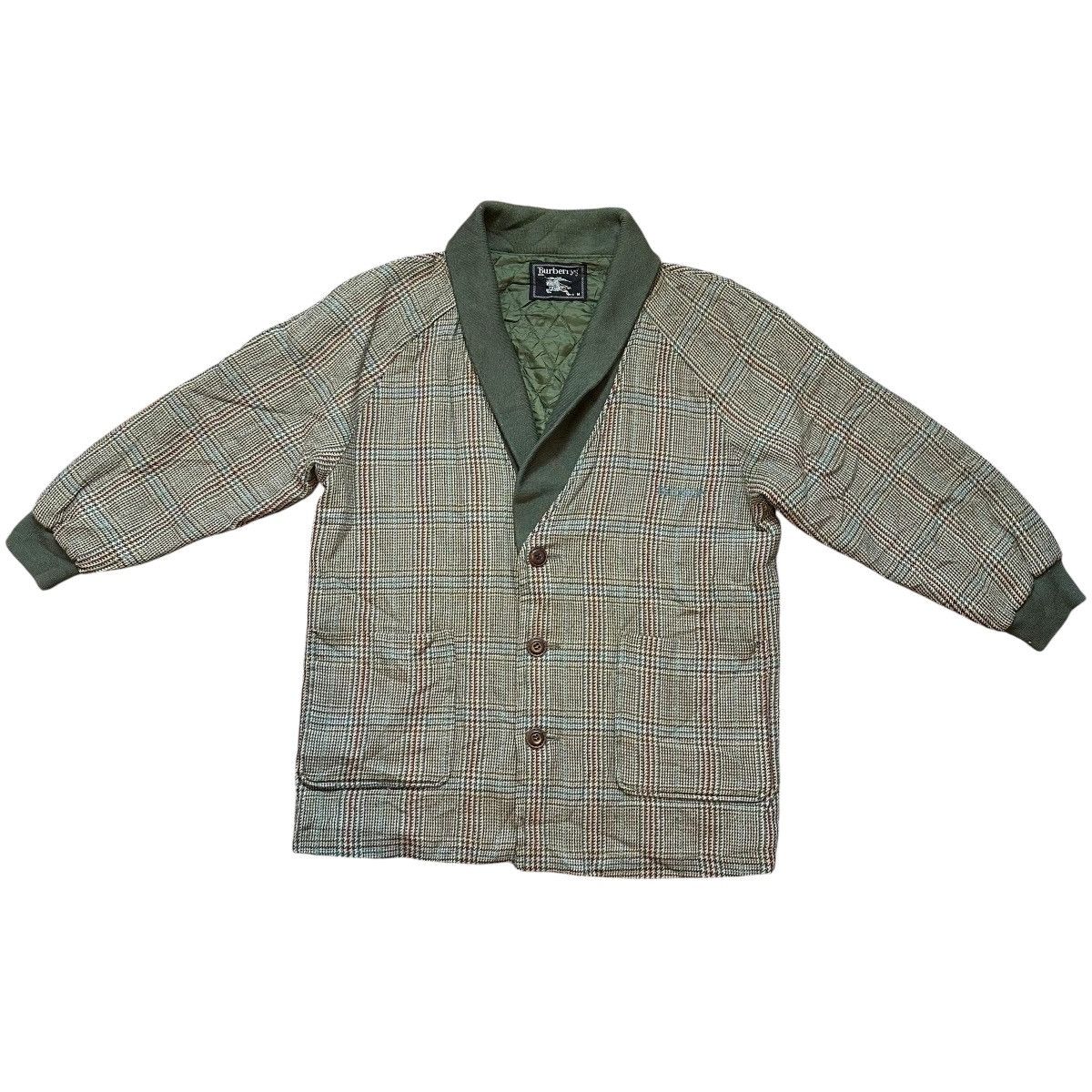 Burberry Vintage Burberrys Wool Plaid Quilted Lining Nova Check Size US M / EU 48-50 / 2 - 2 Thumbnail
