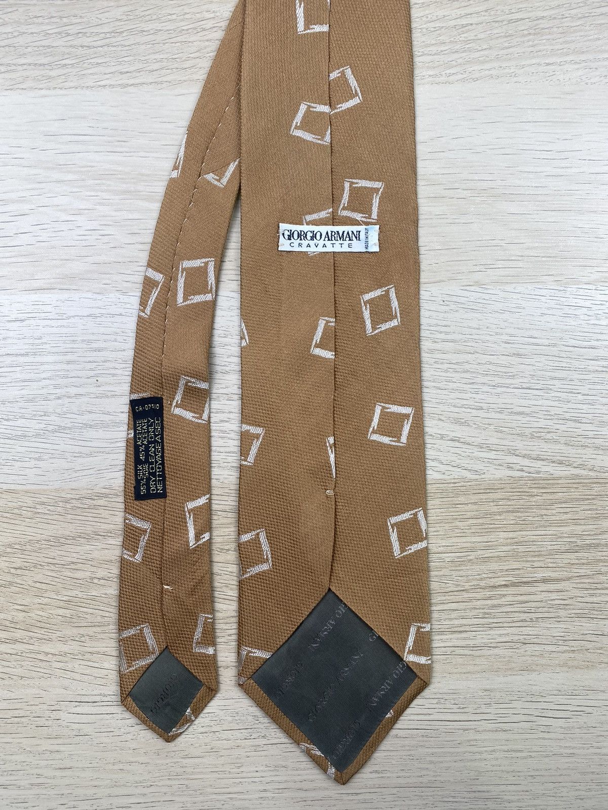 Giorgio Armani Giorgio Armani Silk Tie T112 Size ONE SIZE - 5 Thumbnail