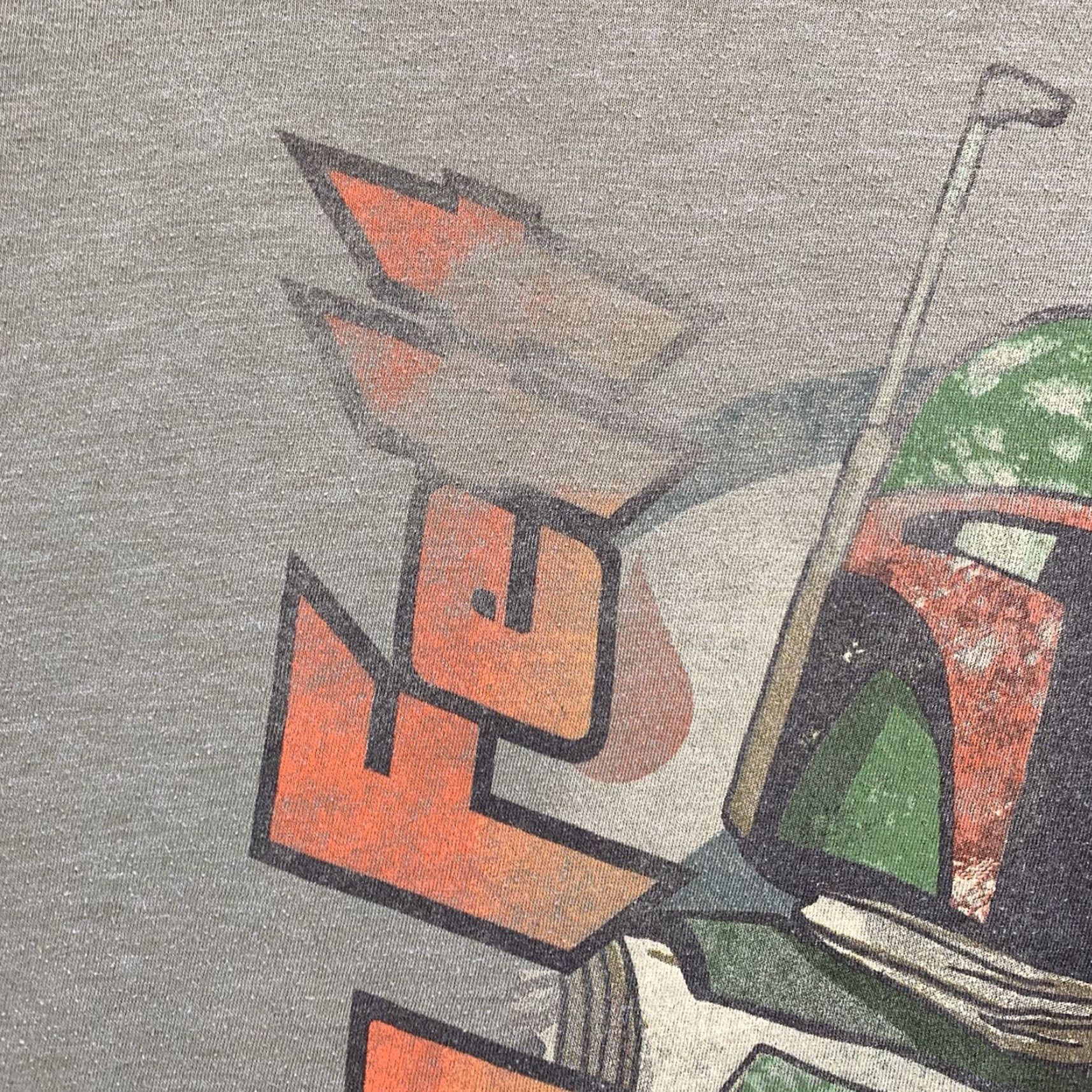 Star Wars STAR WARS Boba Fett Graphic Tee Shirt Unisex Adult Large Military Green Short Sleeve Size US L / EU 52-54 / 3 - 6 Thumbnail
