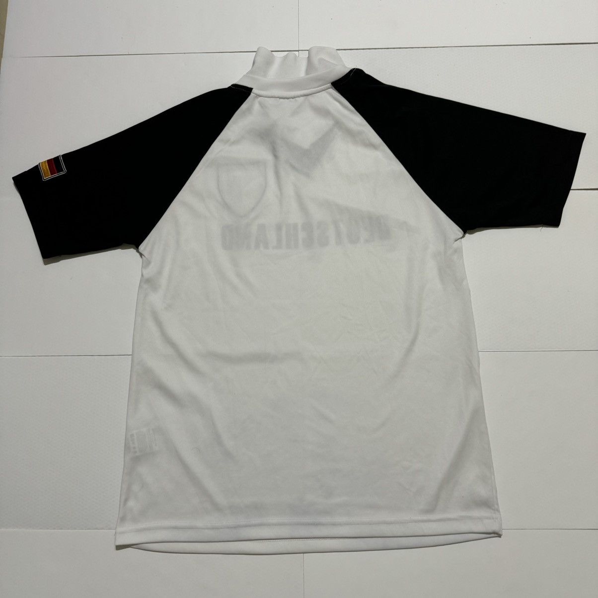 Vintage Deutschland Germany Men Shirt Jersey Football Soccer White L Size US L / EU 52-54 / 3 - 8 Thumbnail