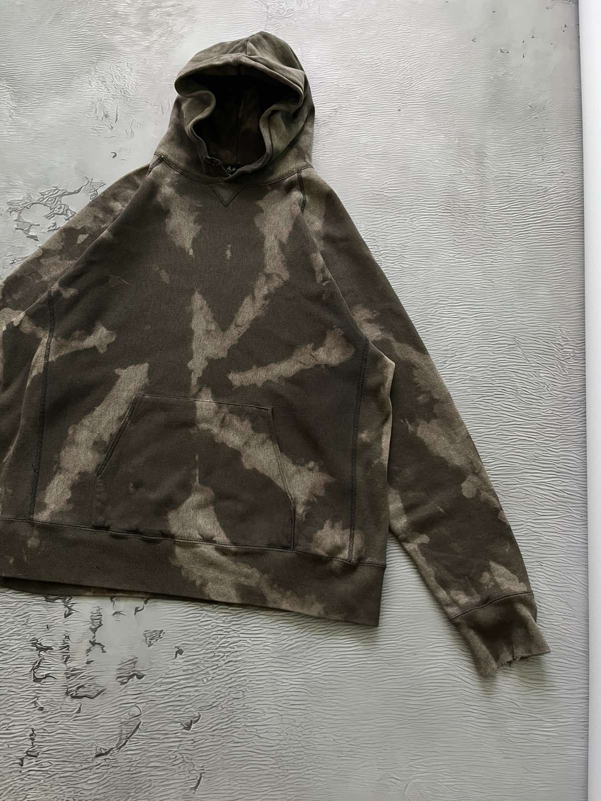 A.P.C. A.P.C Vintage Brown Custom Hoodie Streetwear Size US L / EU 52-54 / 3 - 2 Thumbnail