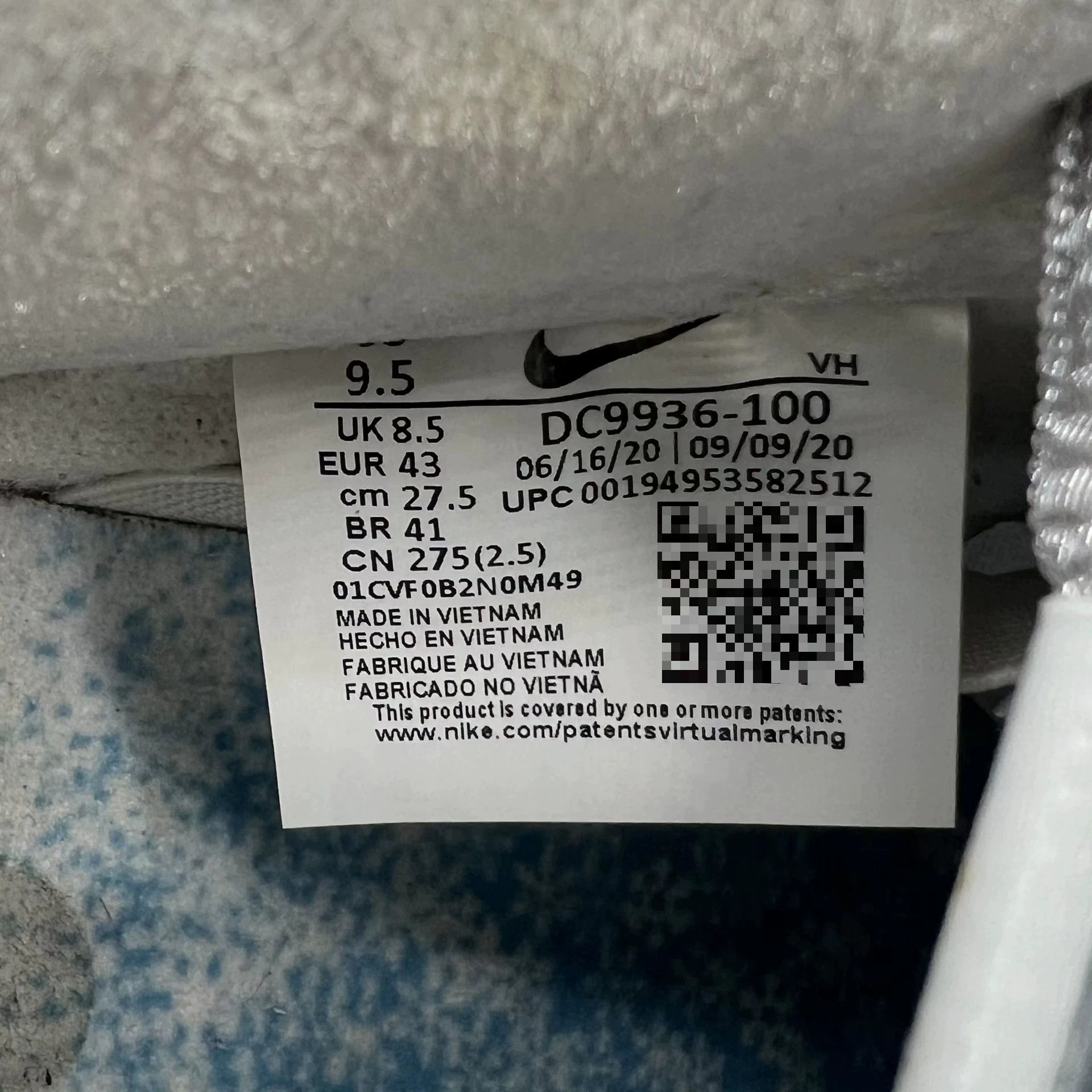 Nike Nike SB Dunk "Frozen" 43 US New Size US 10 / EU 43 - 4 Thumbnail