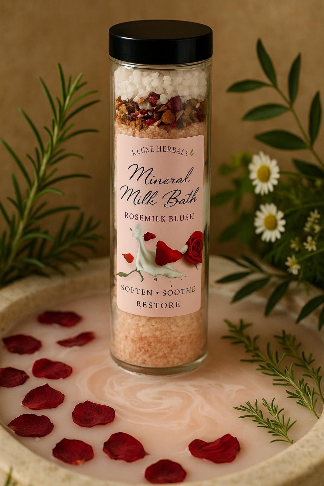 Other Rosemilk Blush Mineral Bath Size ONE SIZE - 1 Thumbnail