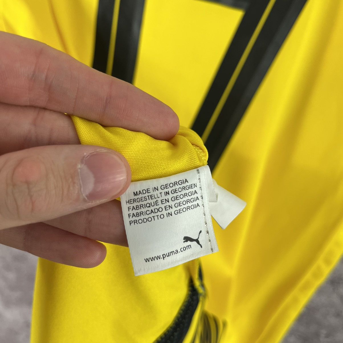 Puma Borussia Dortmund #17 Aubameyang Cup Shirt 2016/2017 Jersey Size US L / EU 52-54 / 3 - 16 Thumbnail