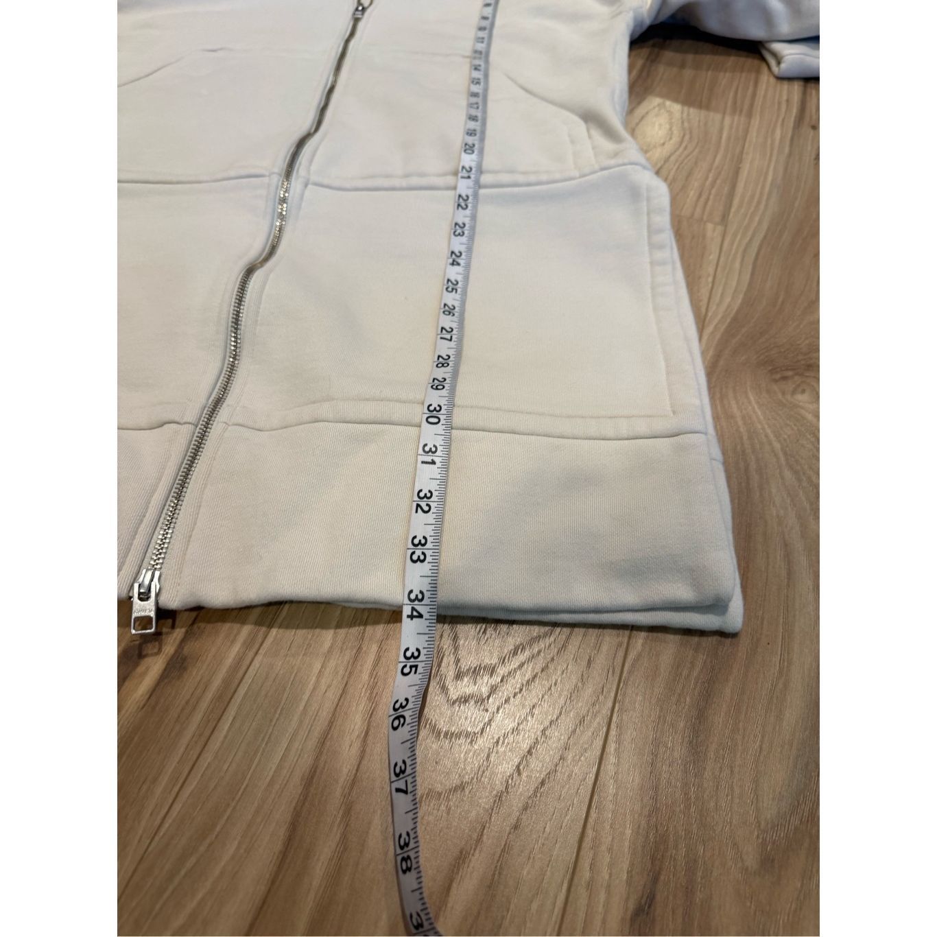 Athleta Athleta Duster Sweatshirt Hooded Coat Jacket Fleece Cream Wo Size XS / US 0-2 / IT 36-38 - 8 Thumbnail