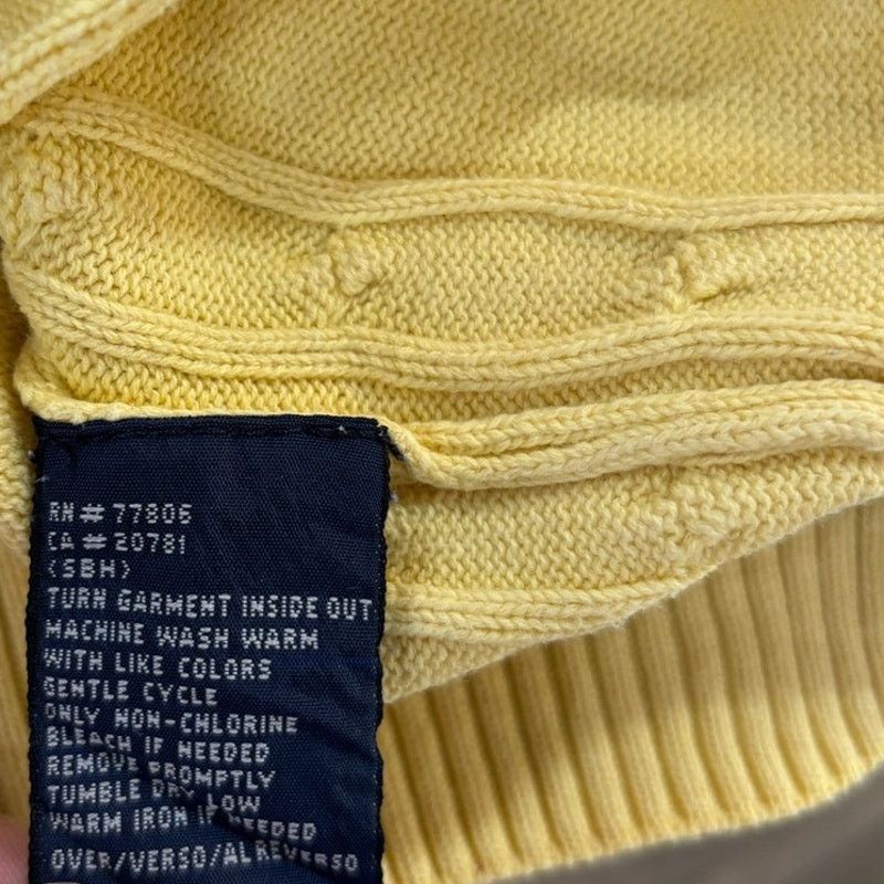 Tommy Hilfiger Tommy Hilfiger Sweater Size Medium Yellow Size US M / EU 48-50 / 2 - 4 Thumbnail