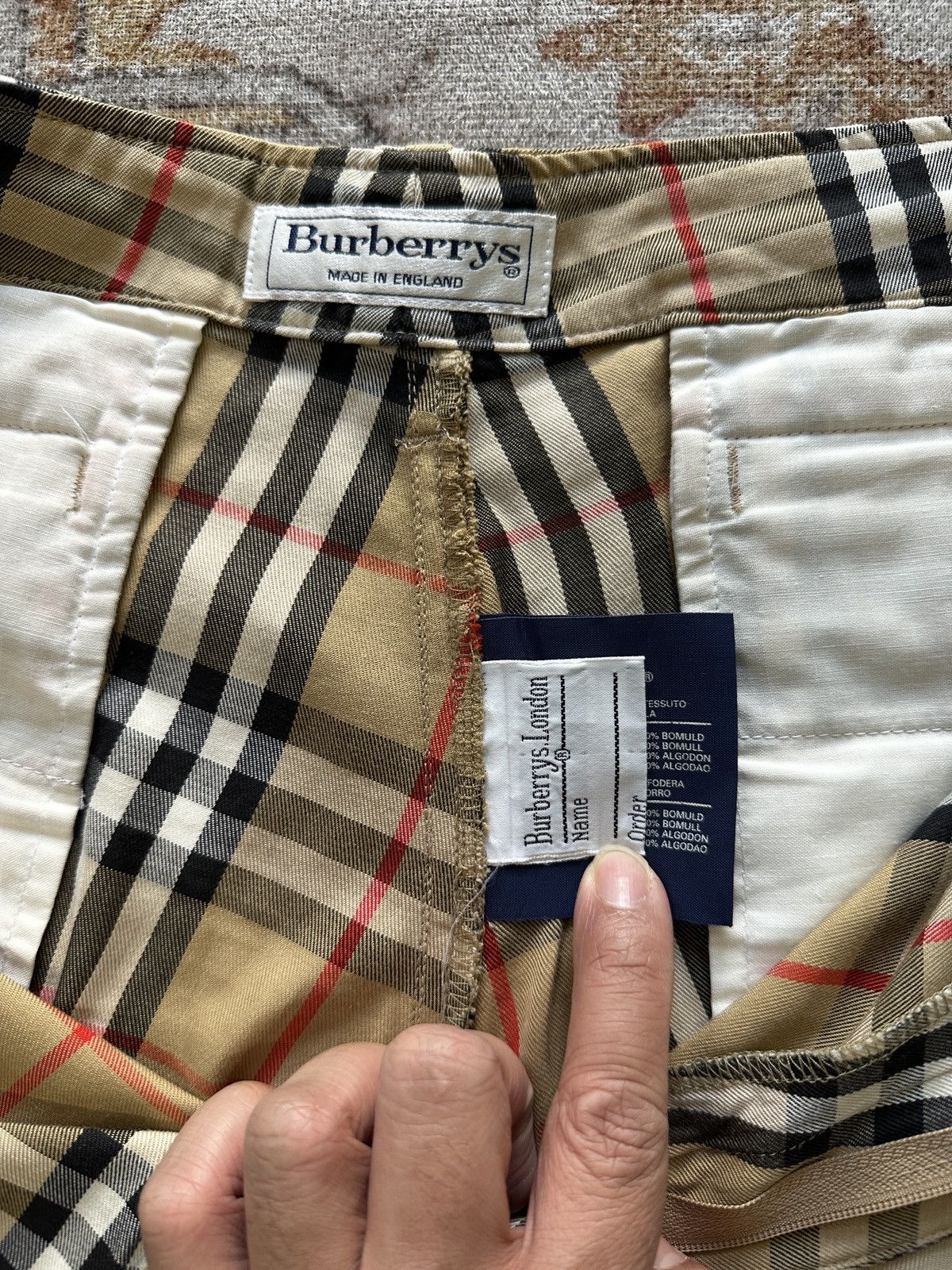 Burberry Vintage Burberry Novecheck Cargo Pant Size US 36 / EU 52 - 5 Thumbnail