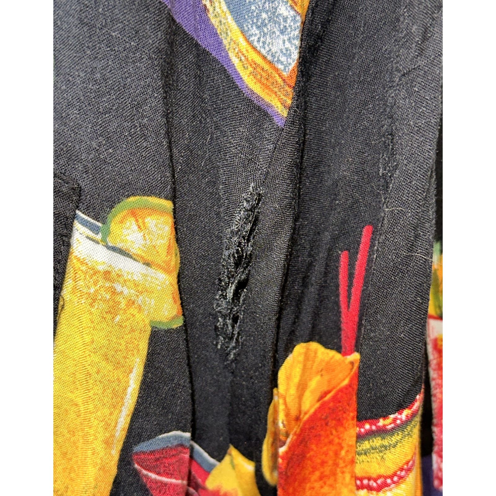 ALOHAS Monticerutti Men's Hawaiian Shirt L Multi Color Cocktail Print Short Sleeve Rayon Button-Up Men's Clothing Size US L / EU 52-54 / 3 - 6 Thumbnail