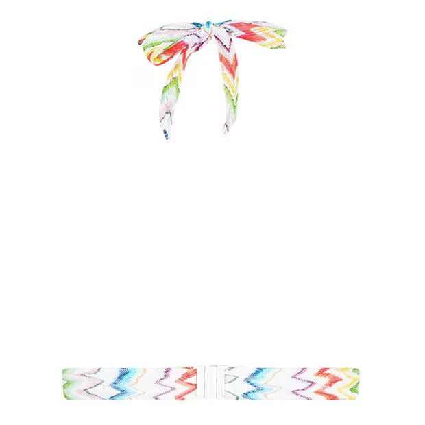 Missoni o1g2r1mq1124 Size: 40 / Zigzag Halter Bikini Set Multicolor Size ONE SIZE - 5 Thumbnail