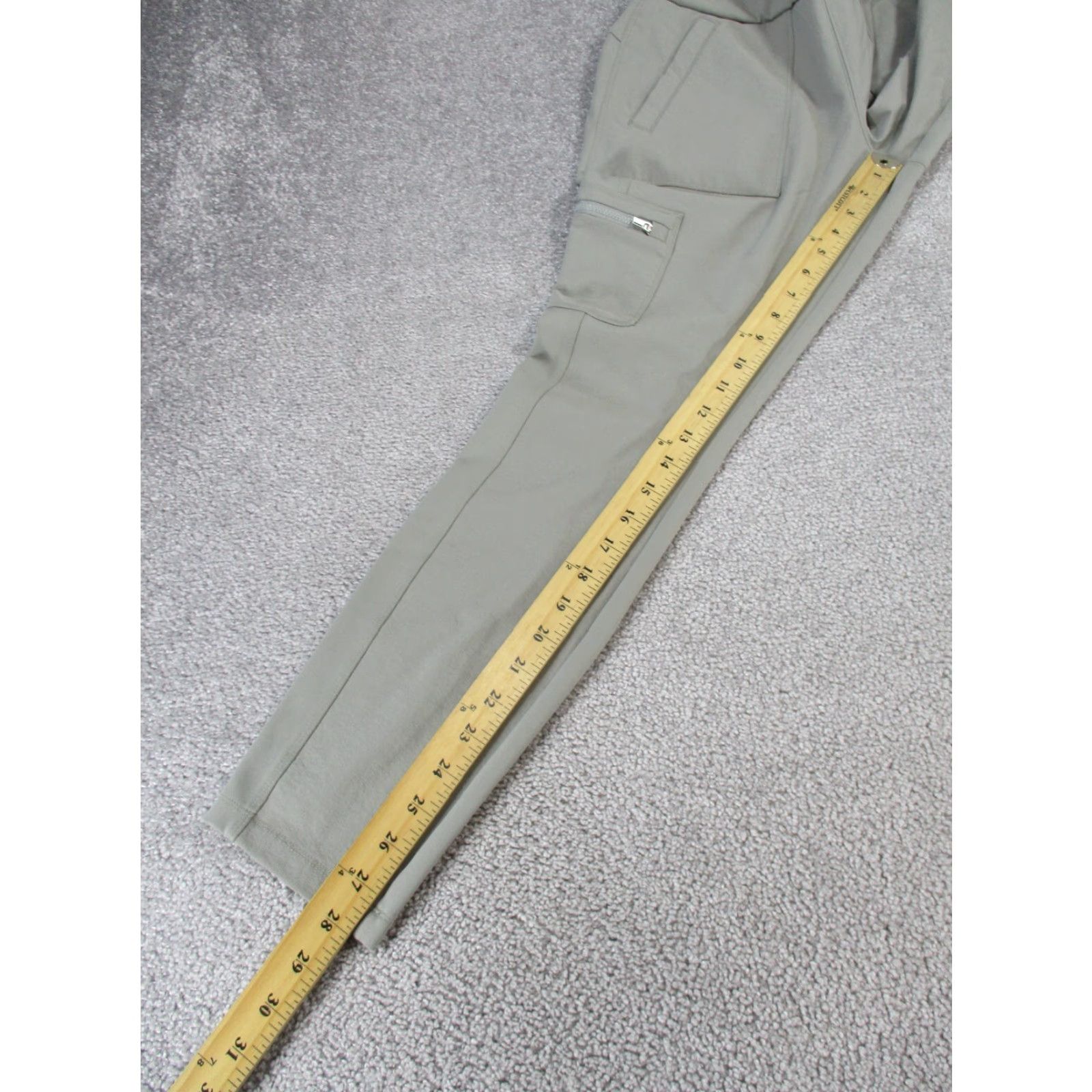 Athleta Athleta Pants Womens 6 Gray High Rise Cargo Tights Athleisure City Activewear 90s? Size 28" / US 6 / IT 42 - 5 Thumbnail