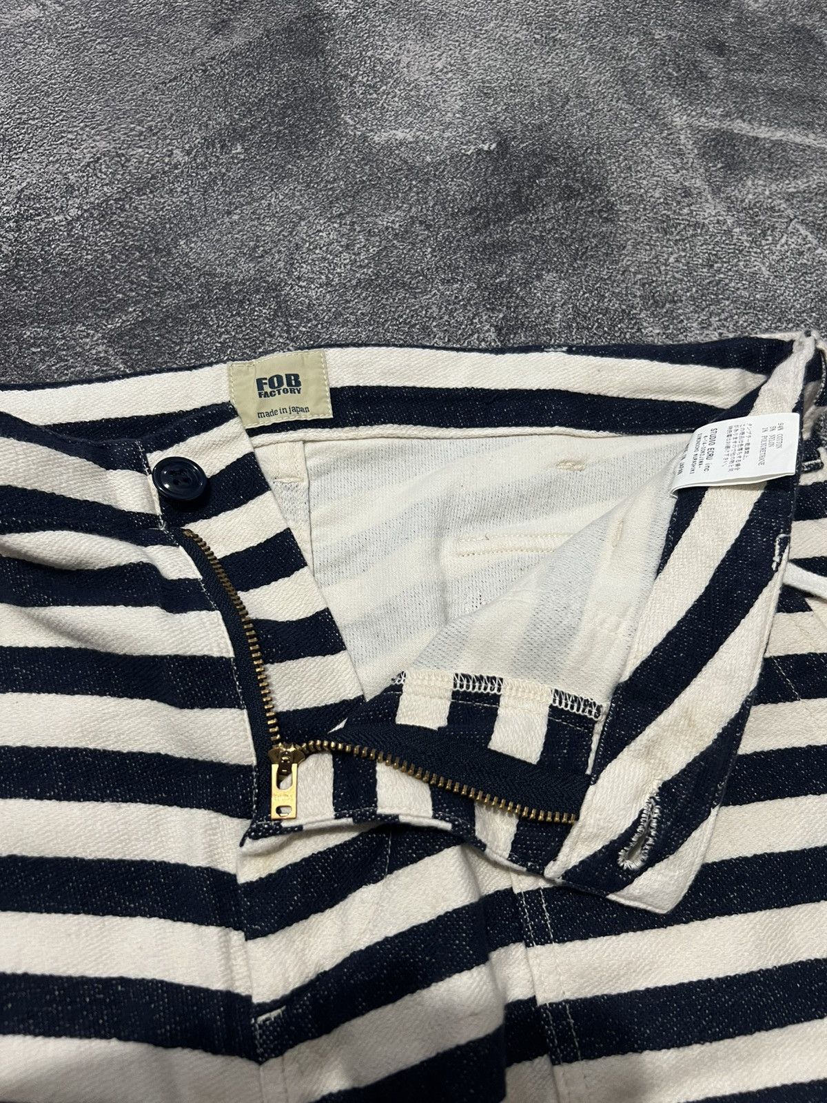 FOB Factory Fob Factory Stripe Short Size US 34 / EU 50 - 4 Thumbnail
