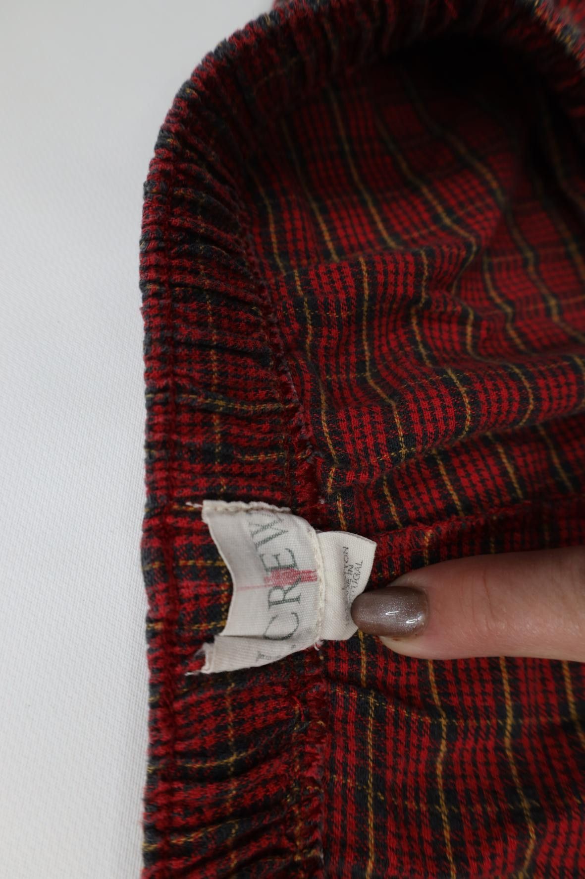 J.Crew Vintage 90s J Crew Oarsman Wide Leg Pajamas Pants Plaid Size US 36 / EU 52 - 9 Thumbnail