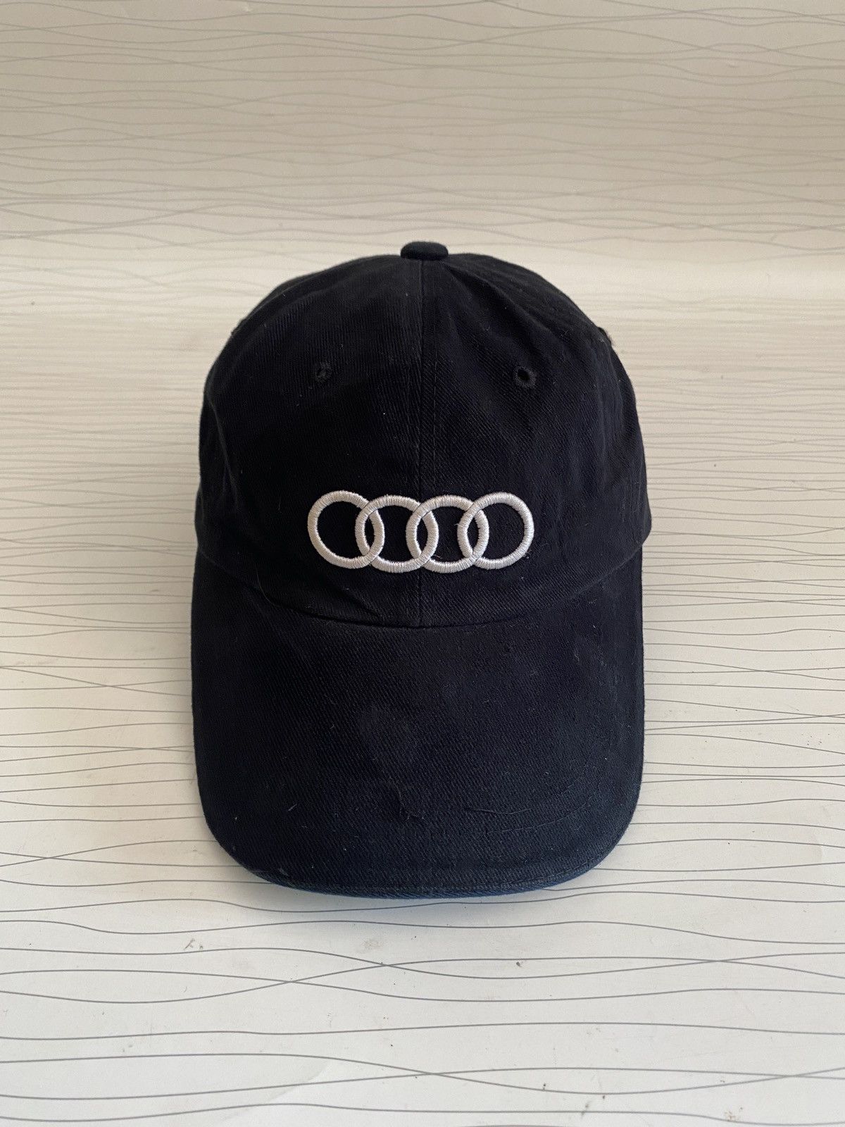 Audi Vintage Audi cap 90s One Size streetwear y2k style big logo Size ONE SIZE - 2 Thumbnail