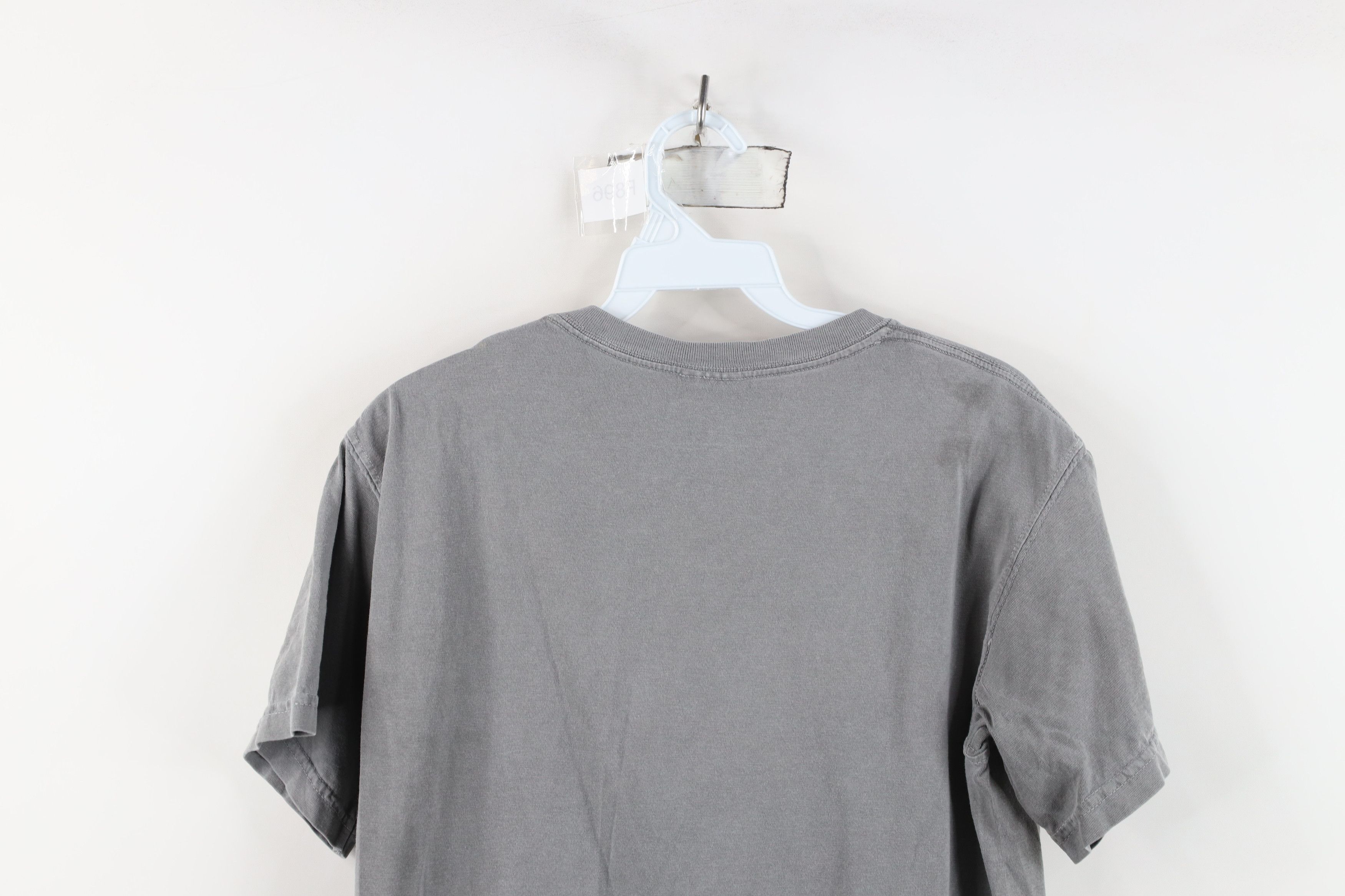 Vintage Vintage 90s Y2K Streetwear Dye Heavyweight T-Shirt Gray Size US S / EU 44-46 / 1 - 11 Thumbnail