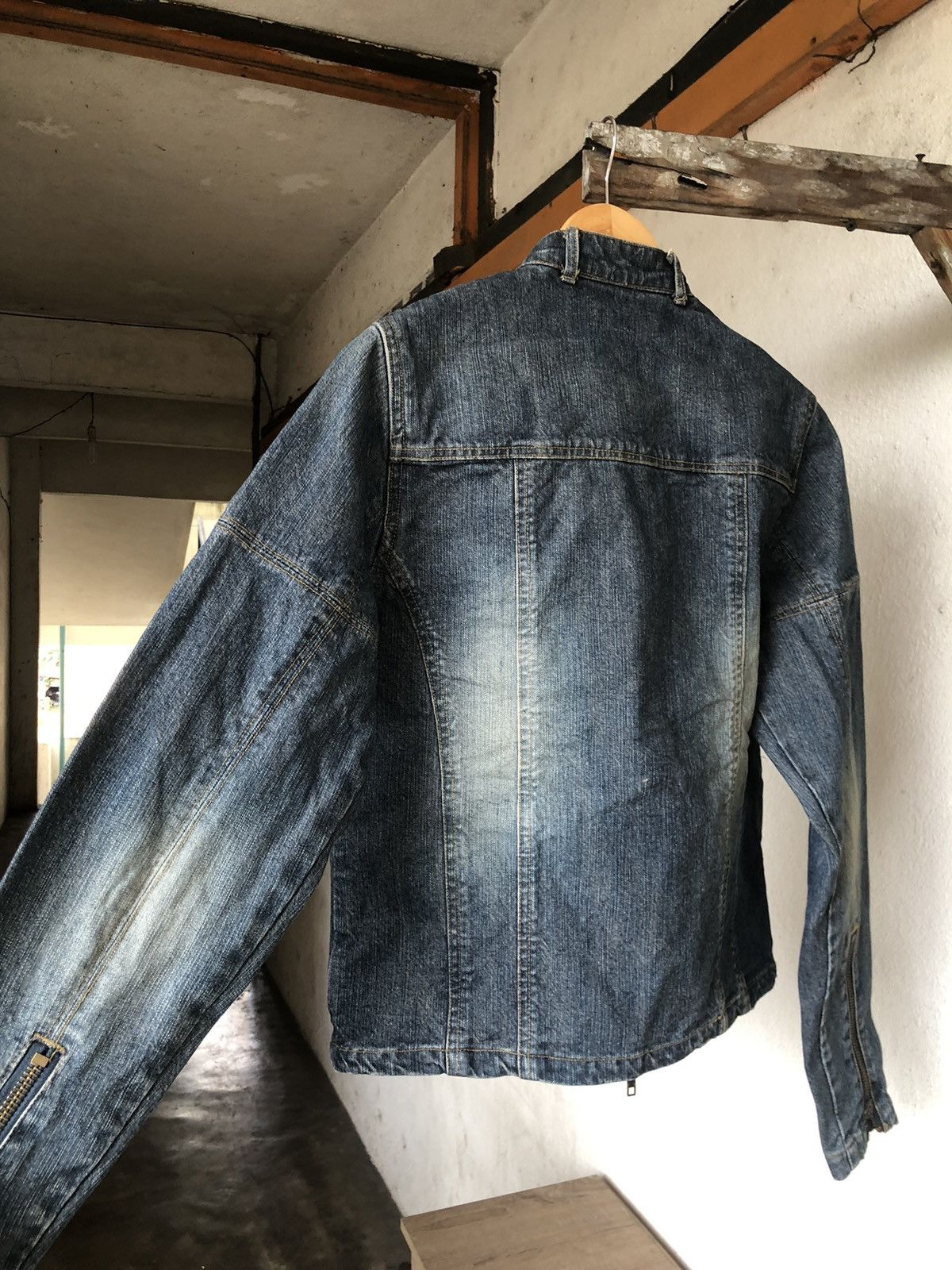 Seditionaries Vintage Slow Hand Jam Denim Jacket Size XS / US 0-2 / IT 36-38 - 9 Thumbnail