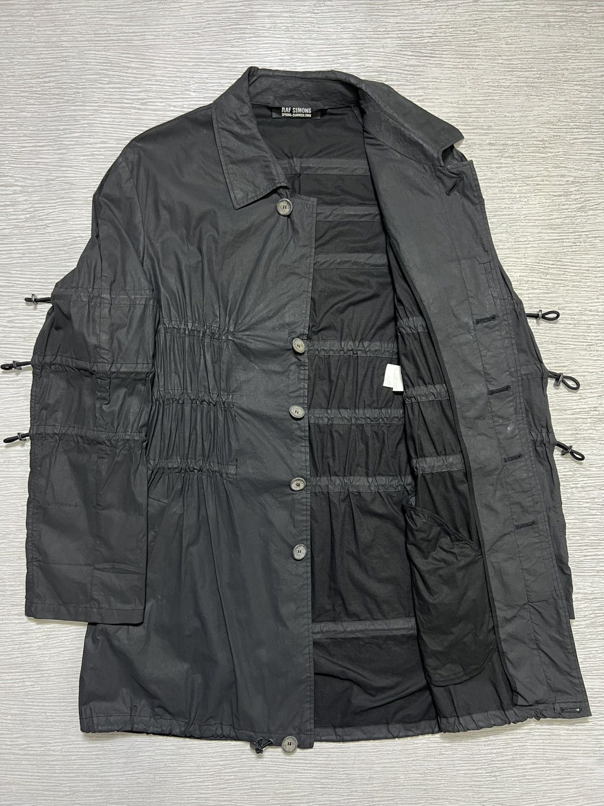 Raf Simons Raf Simons - S/S 08’ - Bungee Mac Jacket Size US M / EU 48-50 / 2 - 3 Thumbnail